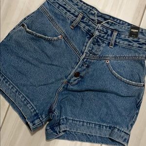 High waist shorts